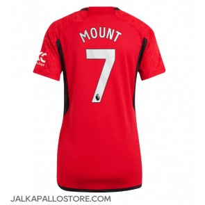 Manchester United Mason Mount #7 Kotipaita Naisten 2023-24 Lyhythihainen